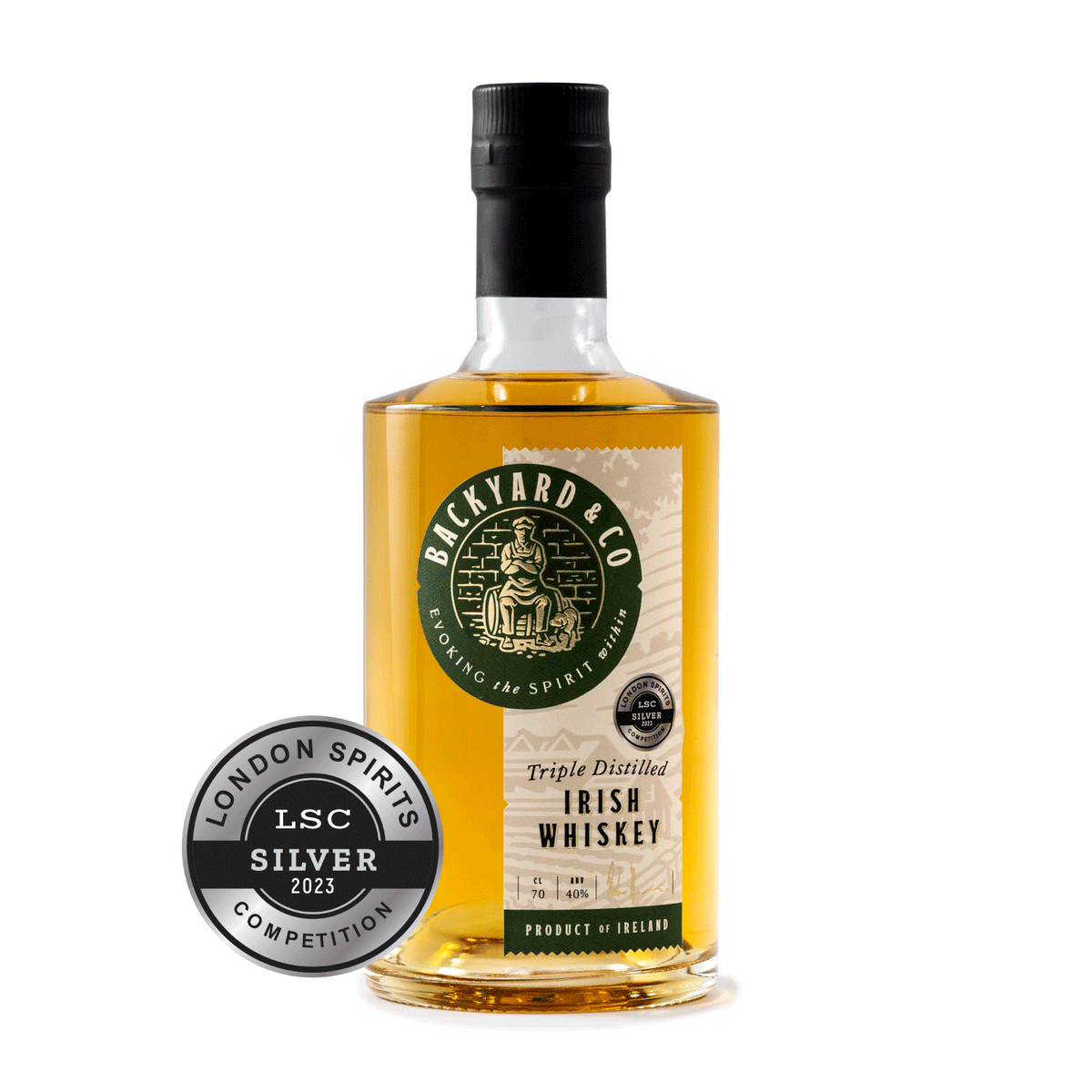 TRIPLE DISTILLED IRISH WHISKEY 70CL – R&R Distillery Ireland